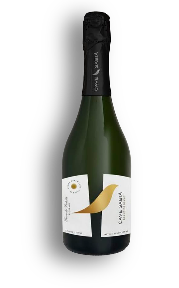 Garrafa Cave Sabiá Blanc de Blanc